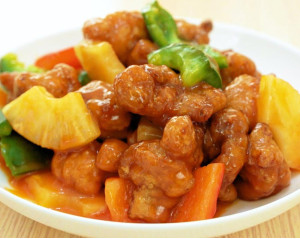 Hong Kong Style Sweet and Sour Chicken or Pork 